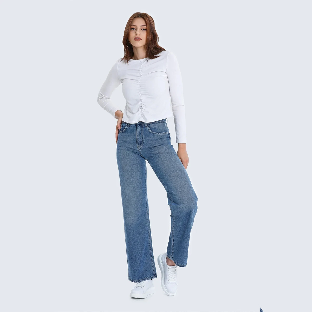 Light colored sale jeans womens