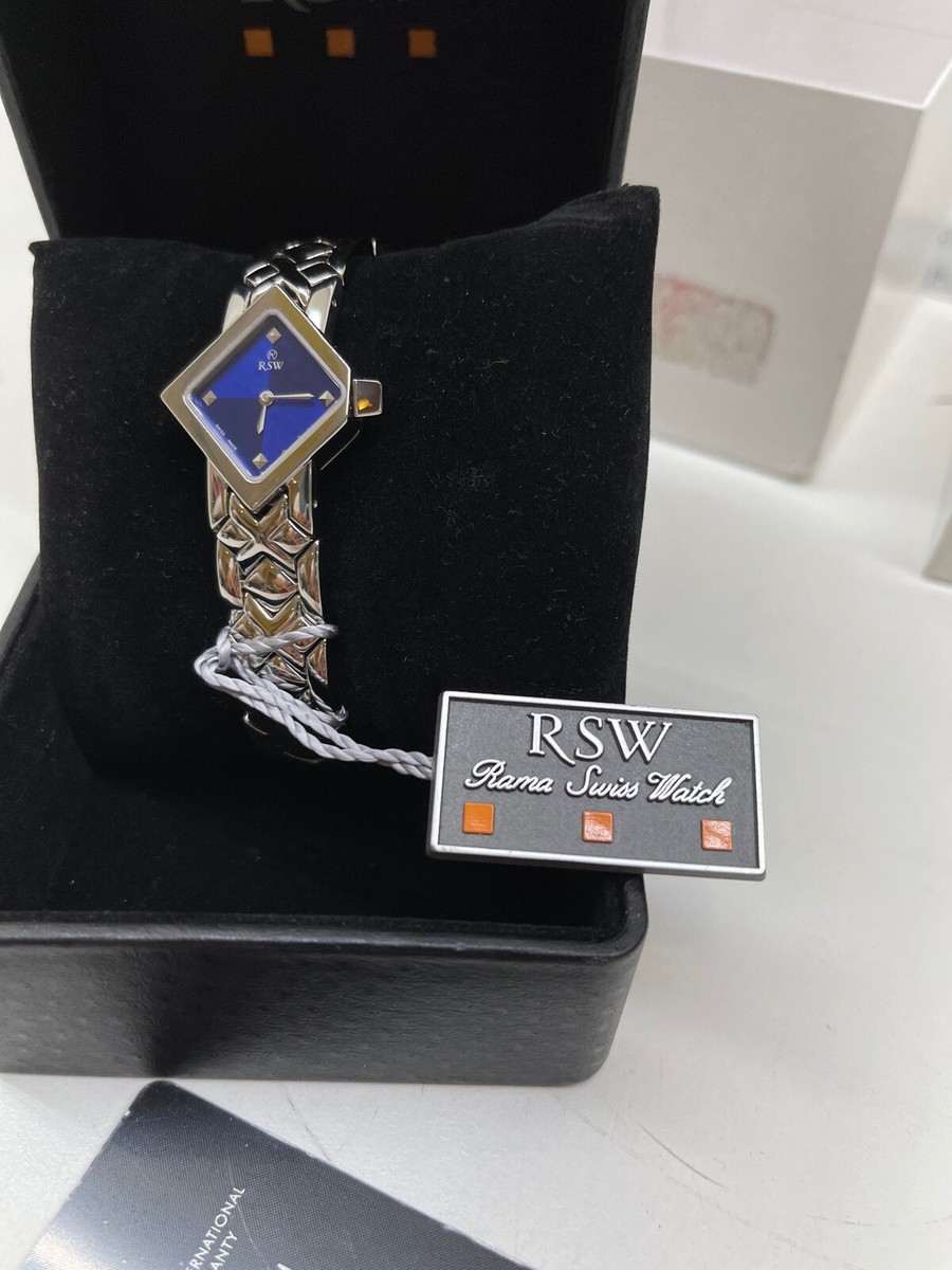 RSW Rama Swiss Watch アールエスダブリュ 腕時計 レディース Rama Swiss Watch RSW 1069 Swiss Made Quartz Date Leather