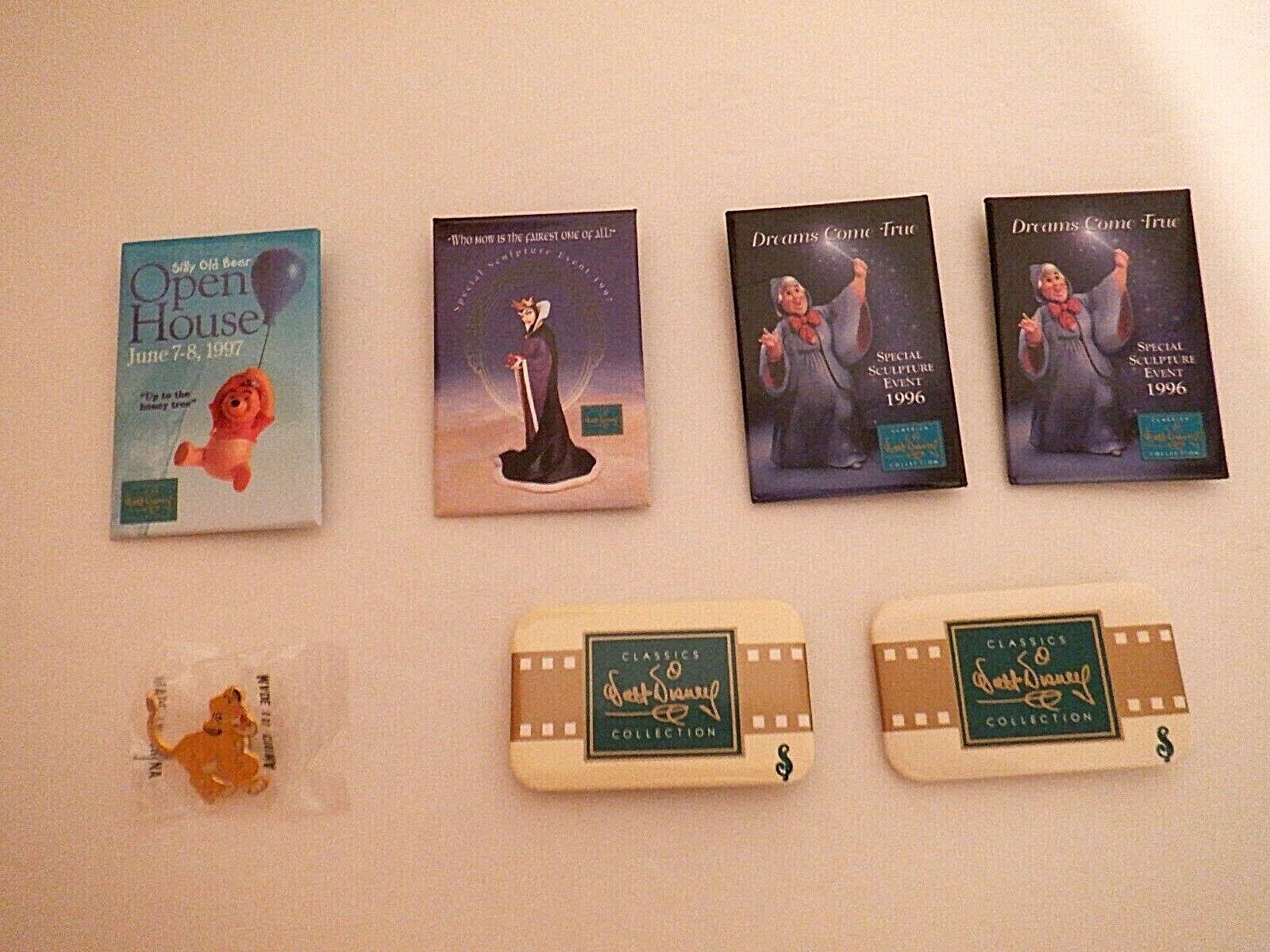 WDCC Special Event Buttons and pins