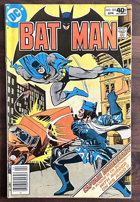 1980 Dc Comics Batman #322 Catwoman Key Captain Boomerang Cover 1st ...