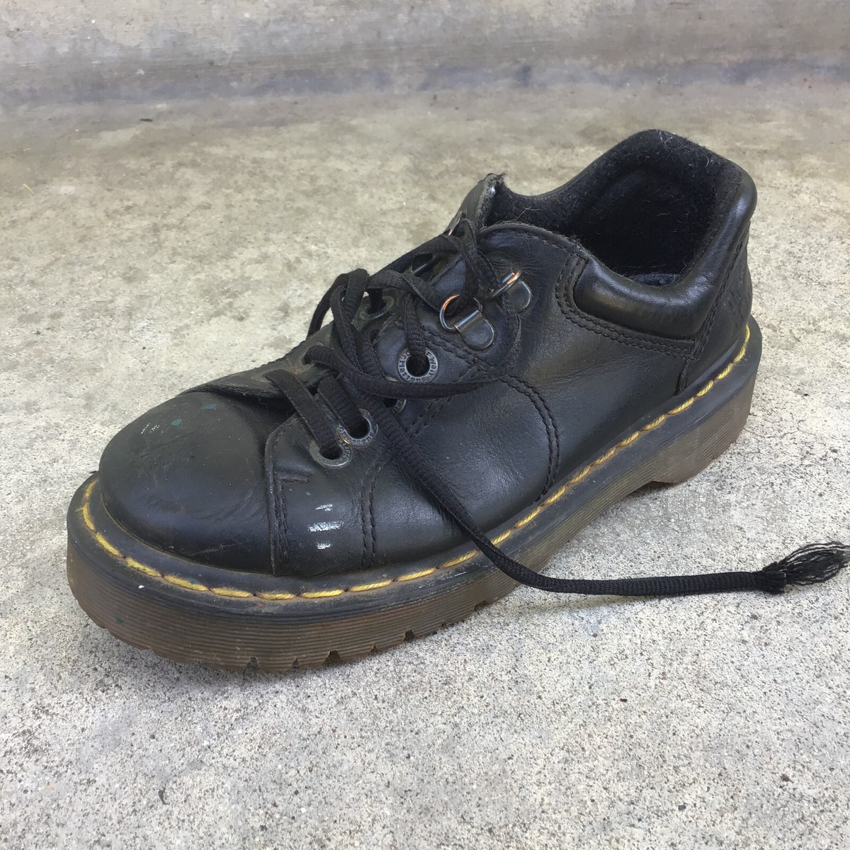 Vtg Dr Martens 8312 Oxford Chunky Casual Shoes Men Sz 4 Women Sz 5