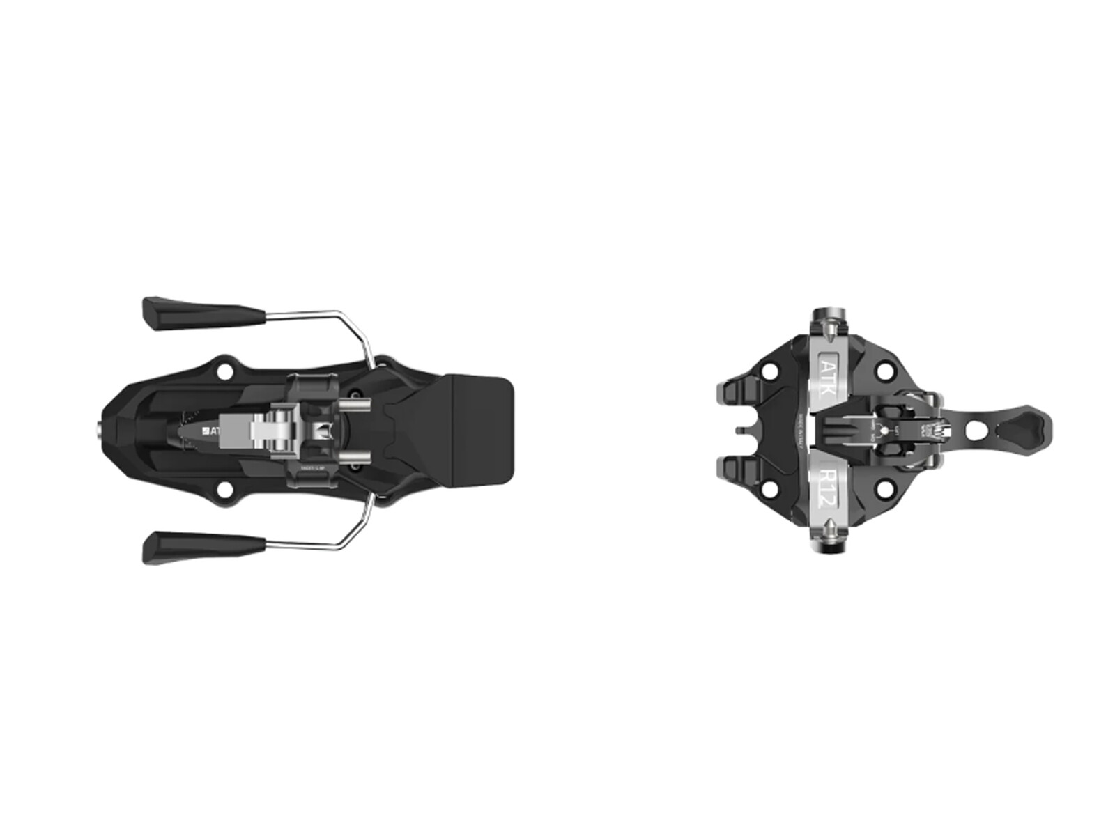 ATK ATTACCHI SCI ALPINISMO R12APB.097 RAIDER 12 AP + BRAKES 97 MM BLACK