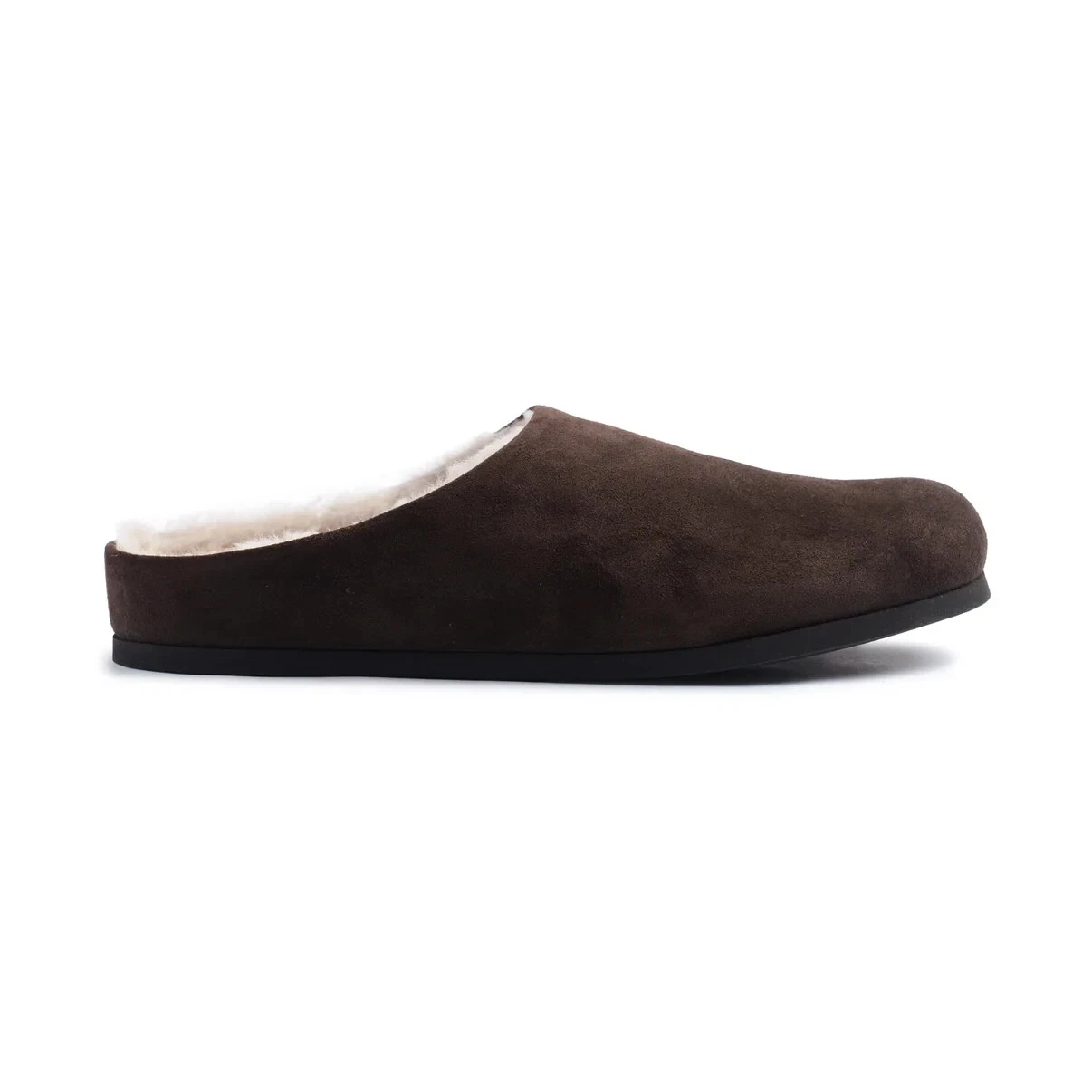 Common Projects zoccoli foderati in shearling marrone taglia USA 13 EU 46