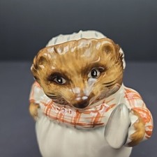 Beatrix Potter Mrs Tiggyy Winkle Hedgehog 1948 Beswick England Vintage F Warne