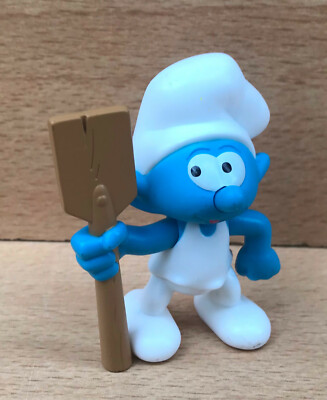 Figurine Schtroumpf Frileux Mac Donald's 2018 - édition Limitée BD - Occasion