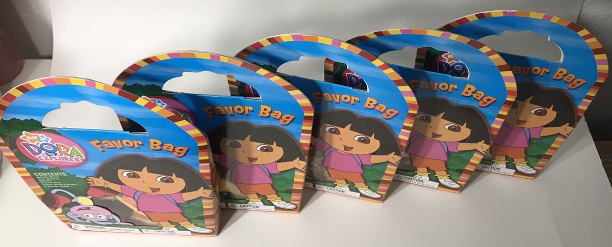 5 Dora The Explorer Party Favors Bags New Pre-Filled Sealed | eBay
