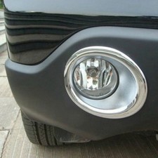 ABS Chrome Head Front Fog Lamp Light Cover Trim For Honda CRV CR-V 2007-2010