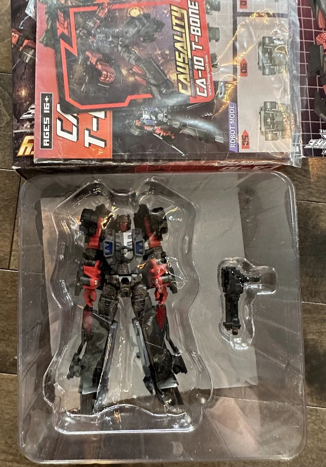 Fansproject Transformer Causality Ca-10 T-BONE Combiner Menasor Intimidator New - Image 3 of 3
