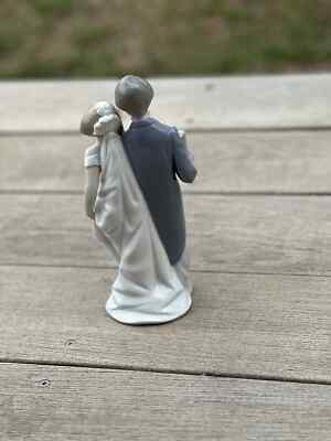 Vintage LLadro Wedding Bells Figurine, Original Box, Mint