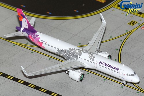 Hawaiian Airlines Airbus A321neo Gemini Jets GJHAL2302 Maßstab 1:400 AUF LAGER