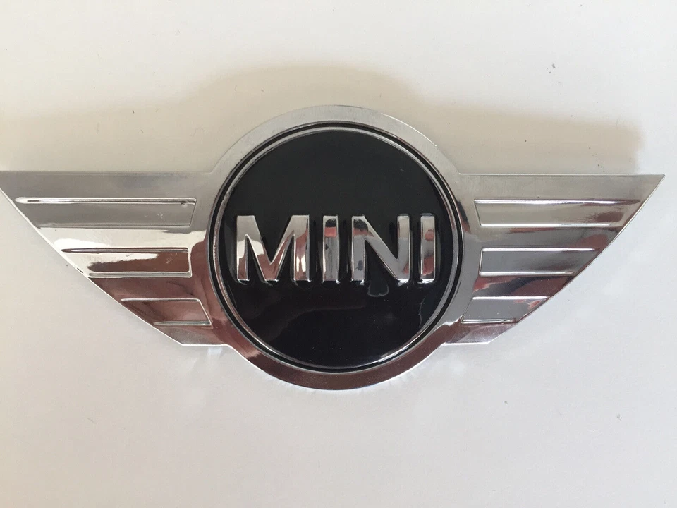 STEMMA MINI COOPER COMPATIBILE LOGO FREGIO PER COFANO BAULE ANTERIORE POSTERIORE - Immagine 2 di 4