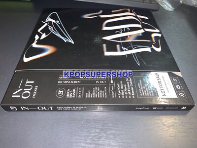 ASTRO Moonbin Sanha 1st Mini Album In Out Autographed Signed CD