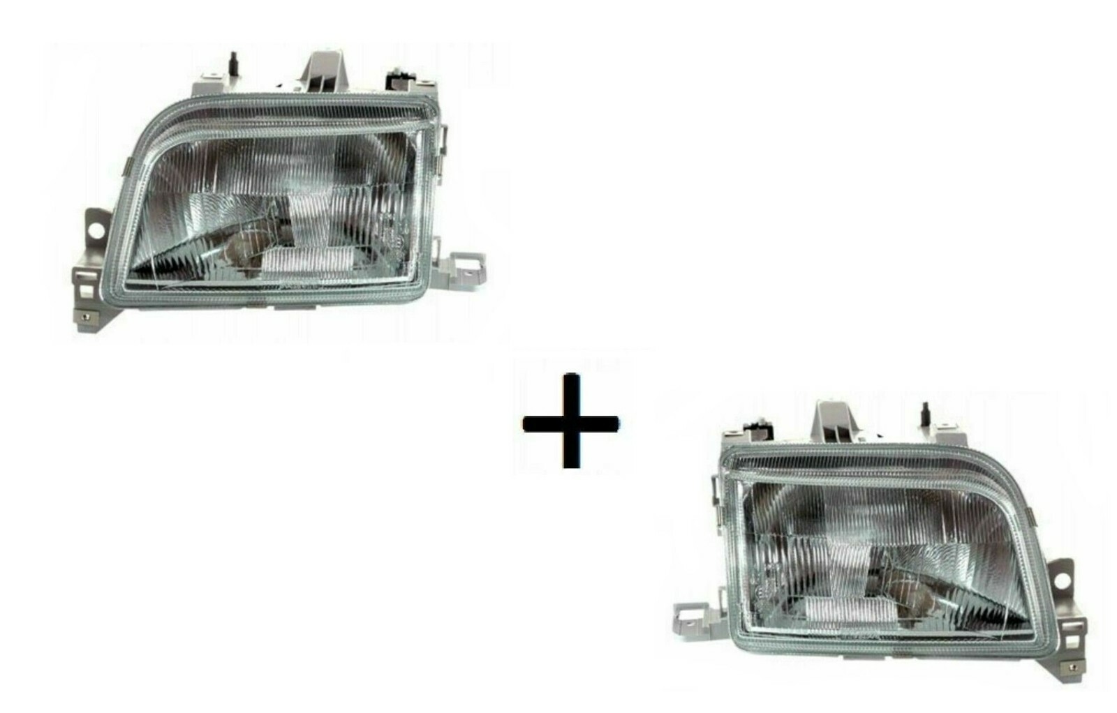 Phares avant gauche et droite manuels pour Renault Clio 1 de 1990 à 1998