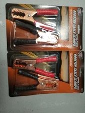 2 PAIR Coleman Cable 150C-2 Booster Cable Replacement Clamp, 150 Amp