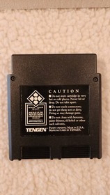 Vindicators Nintendo NES Tengen 2D Top Down Tank Game - Untested 