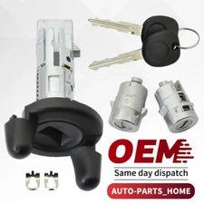Ignition Key Switch Cylinder Kit with 2 Keys and Door Locks For 98-05 Chevrolet
