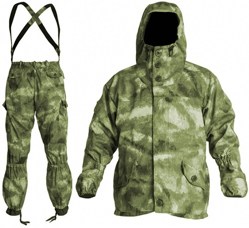 GORKA-3 Military Tactical Combat Uniform Army Suit Jacket & Pants + Suspenders - Picture 2 of 7