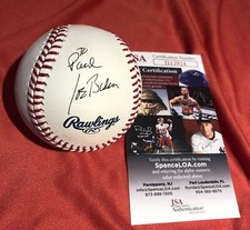 PRESIDENT JOE BIDEN SIGNED MLB BASEBALL WITH JSA COA! RARE! BARACK OBAMA VP! 5