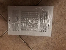 Hart & Cooley Register Ceiling Wall 3 Way White 683M 10 06 W 703920 Vent Cover