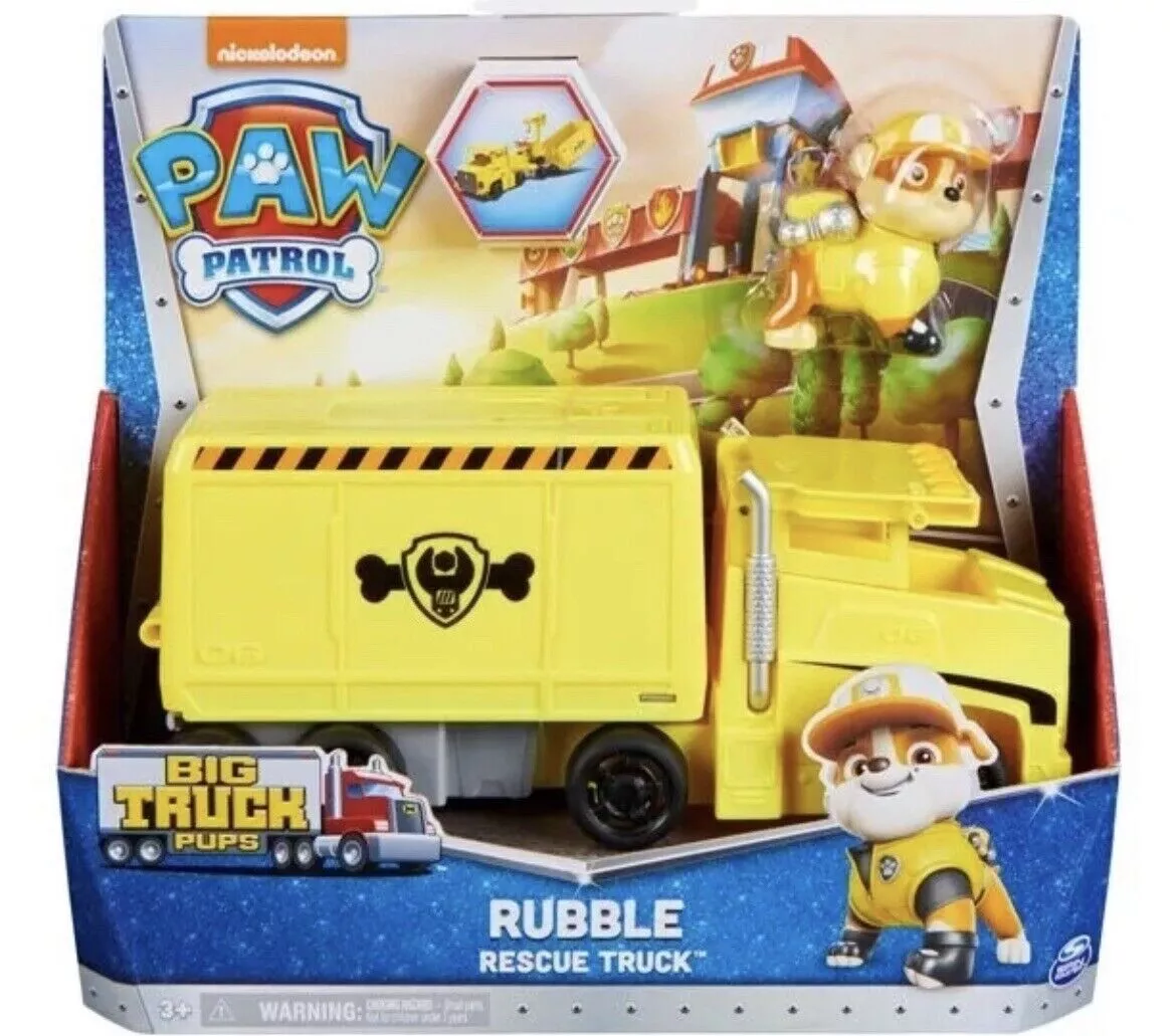 Paw patrol rescue clearance truck
