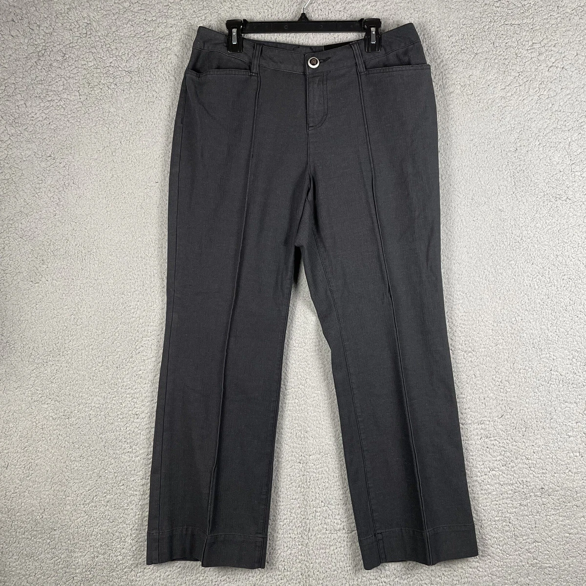 Lane bryant black dress sale pants