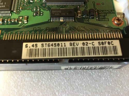 Quantum Fireball ST64S011 6 GB 50 PIN SCSI - Afbeelding 2 van 4