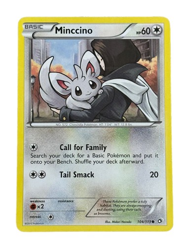 Pokémon TCG Minccino Legendary Treasures 104/113 Regular Common | eBay