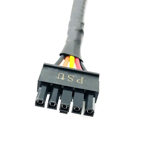 5Pin to 3xSATA ModularPower Supply Cable Adapter 5Pins SATA Power Cable Sleeved - Afbeelding 3 van 8
