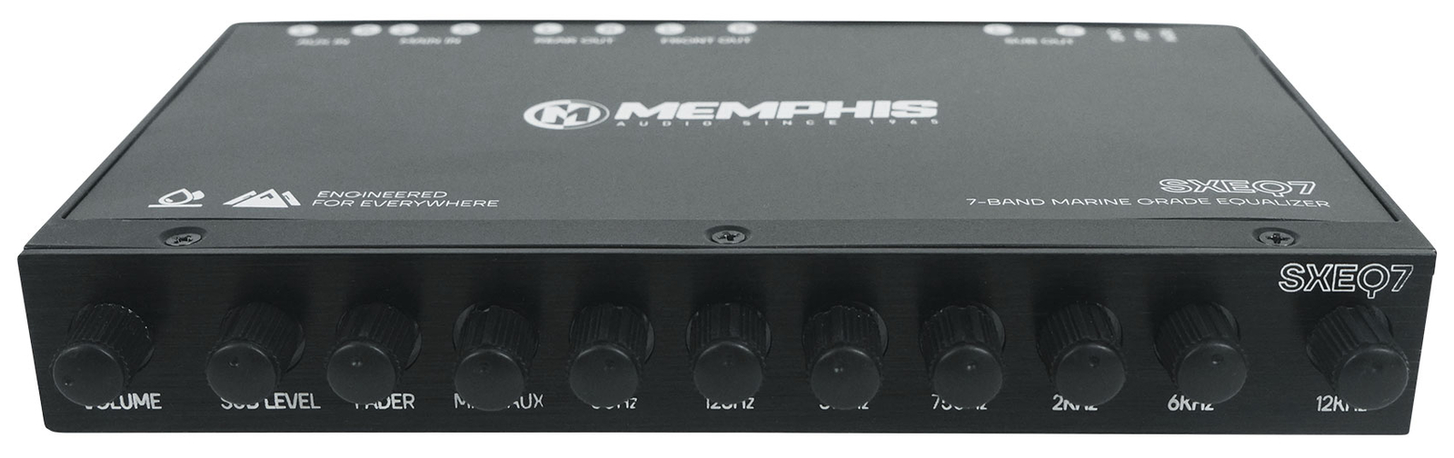 Memphis SXEQ7 12Din 7-полосный морской эквалайзер для 4 лодок квадроцикловUTVRZR Домашний динамик