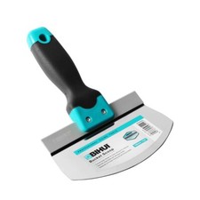 BIHUI Stainless Steel Curved Bucket Scoop Scraper 165mm (6.5") – Tile Adhesive T
