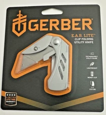 Gerber E.A.B. Lite Clip Folding Utility Knife New