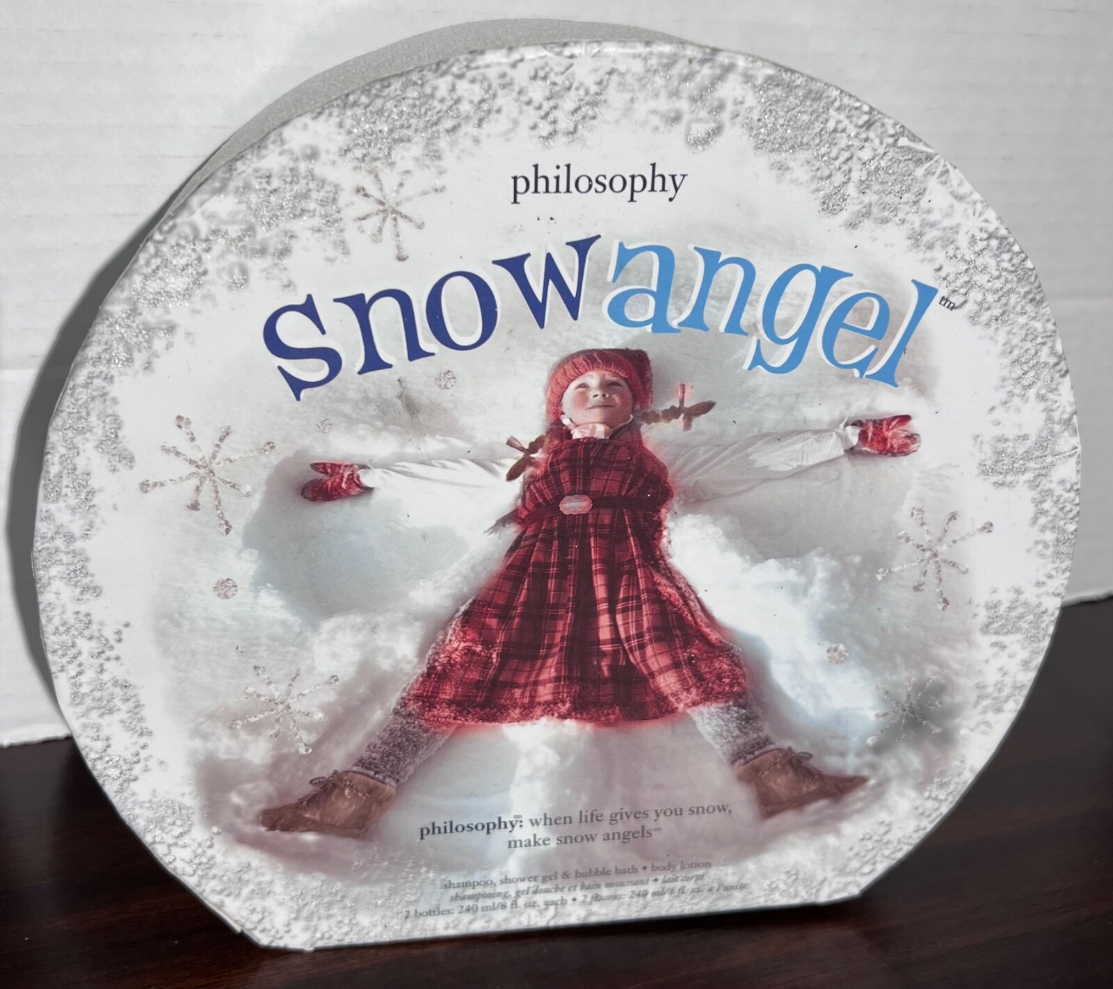 PHILOSOPHY Snow Angel Body Lotion & 3 in 1 Shower Gel 8 oz Each Holiday