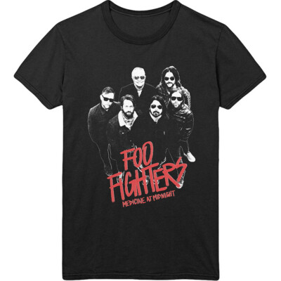 Foo Fighters - Medicine At Midnight Photo - Black t-shirt