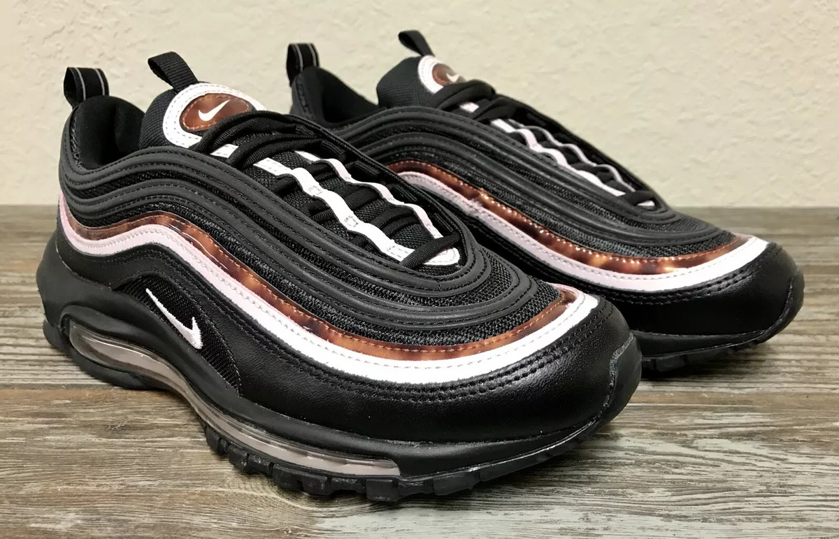 Nike Air Max 97 Woodgrain Black Running Shoes Sneakers CU4751 001