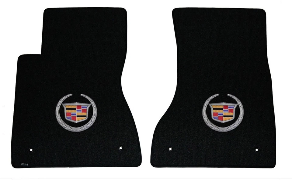 Alfombrillas nuevas de la marca Lloyd Cadillac CTS 2003-2015 4 piezas logotipo oficial del escudo Foto 4 de 4