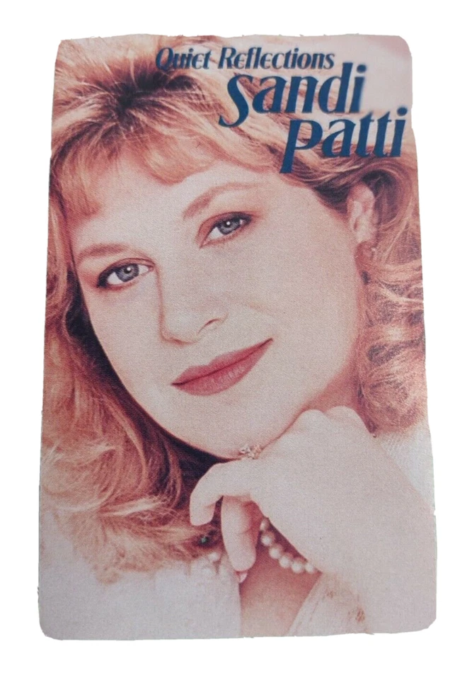 Christian Music Sandi Patti Quiet Reflections Vintage Cassette Tape 1990 Tested. - Image 4 of 4
