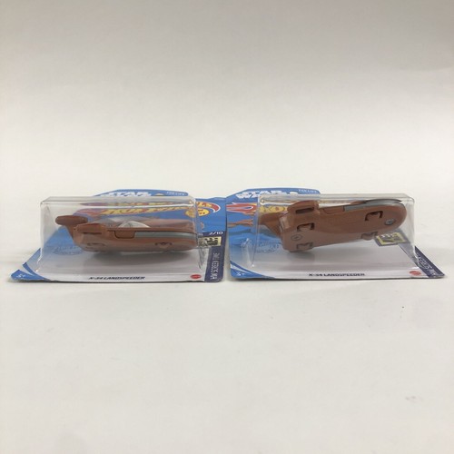 Hot Wheels Star Wars X-34 Luke Sykwalker’s Landspeeder Set Of 2 A New Hope - Picture 6 of 6