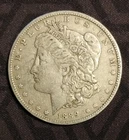 1889-O Morgan Silver Dollar