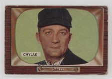 1955 Bowman Nestor Chylak #283 HOF 01lu