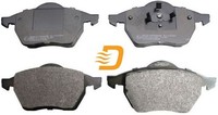 Denckermann B110040 Bremsbelagsatz FüR Scheibenbremse Bremsbelagsatz