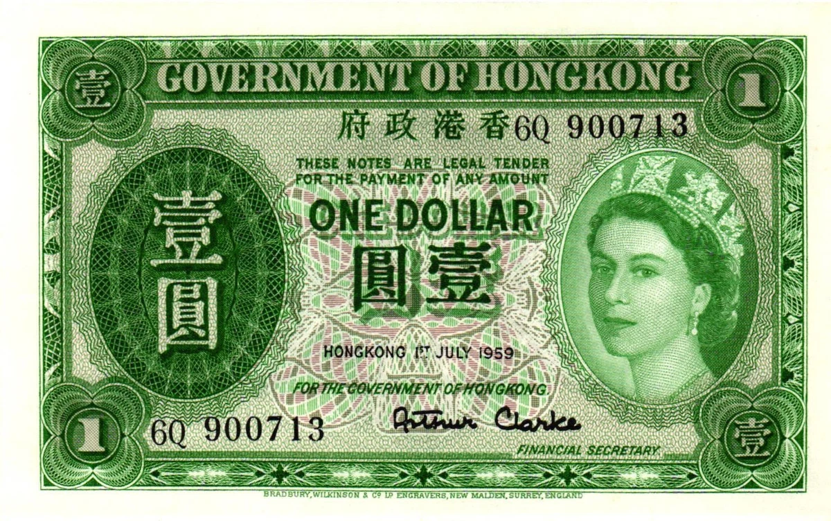 1959 Hong Kong Paper Money for sale | eBay