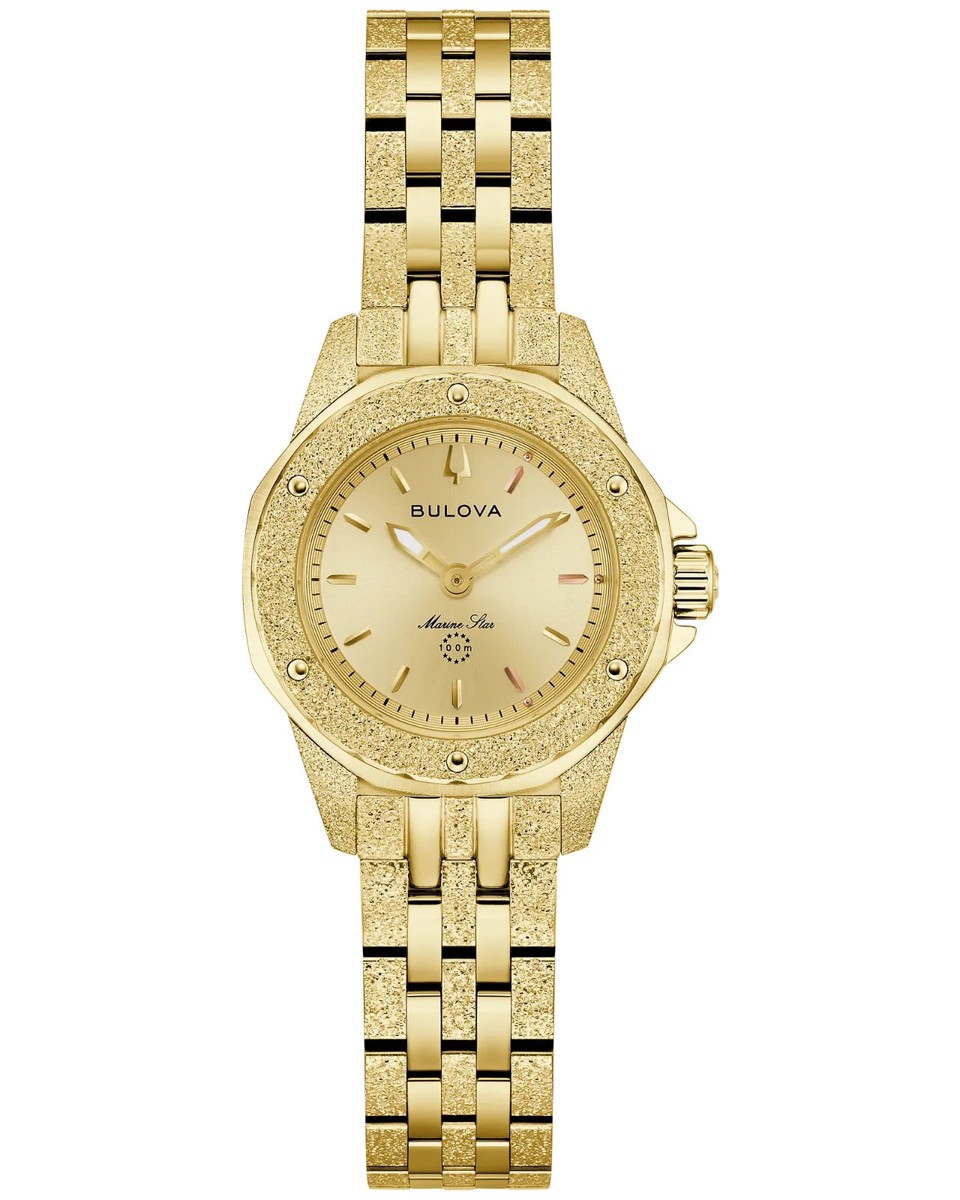 BRAND NEW* Bulova Marine Star Champagne Dial Gold-tone  display picture 1