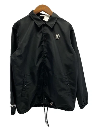A BATHING APE (BAPE) Giacca A BATHING APE nera S usata