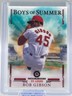 2025 Panini Boys Of Summer Bob Gibson Red Parallel SP 134/175 Cardinals