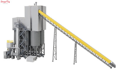 Faller Modern Aggregate Processing Facility Kit IV Maßstab 1:87, Spur HO