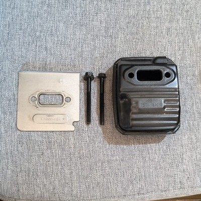 Muffler Assembly for Chainsaw 751-19849 751-18106 with Bolts and