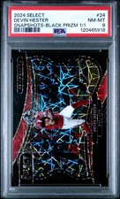 2024 Select Devin Hester Snapshots Black Prizm 1/1 PSA 8 - Record Breaking TD