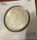 1896 Philadelphia Morgan Silver BU