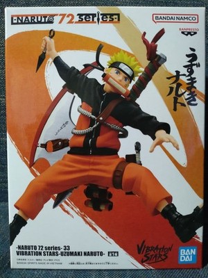 2er Set Naruto Vibration Stars Uzumaki Naruto Uchiha Sasuke Banpresto Japan
