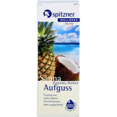 Spitzner Saunaaufguss Ananas-kokos Wellness 190ml - PZN 10013340